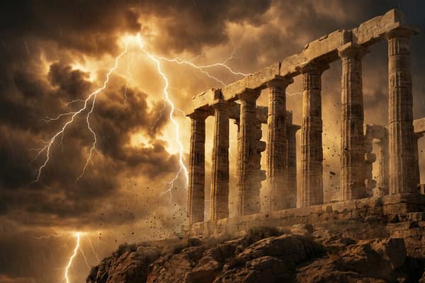 Слот Gates of Olympus молнии колонны