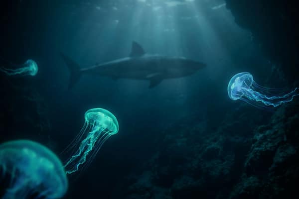 Слот Razor Shark акула в океане